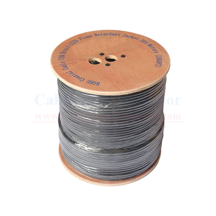 RG6 Coax Cable With Messenger factory